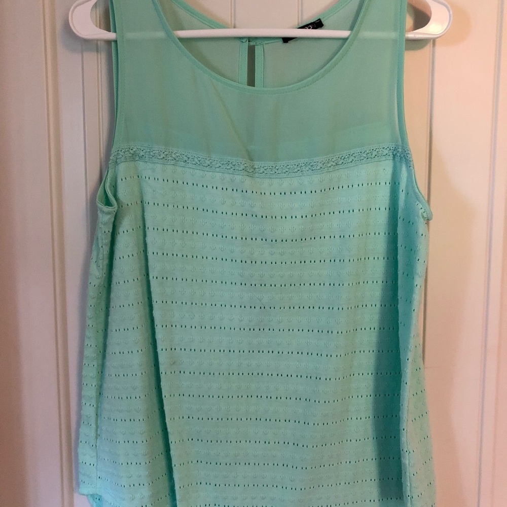 Mint Green Tank Top